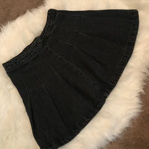 Denim Skater Skirt